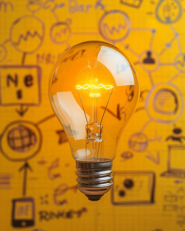 Unleash the power of creative innovation in a world driven by technology Our photostock captures the essence of brainstorming and problem-solving, igniting ideas that propel productivity and shape the future AI Generativeの素材