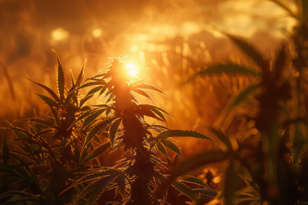 This comprehensive guide delves into the art of outdoor cannabis cultivation, showcasing the natural beauty of plants thriving under the sun  Learn best practices for achieving high harvests and top-quality marijuana, from soil preparation to harvesting techniques Discover the secrets to success in this captivating photostock AI Generativeの素材