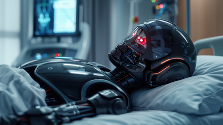 The future of healthcare is here, with advanced robotic surgery revolutionizing patient care Experience the precision and minimally invasive techniques of cutting-edge medicine, enabling enhanced outcomes and personalized treatment Explore the frontier of modern medical facilities where robots and human expertise combine for optimal results AI Generativeの素材