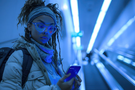 Imagine a future where AI-powered personal assistants seamlessly integrate into your daily life Smart devices, connected homes, and AI technology work together to deliver ultimate convenience and efficiency  From voice-activated tasks to real-time information, experience a modern lifestyle powered by intelligent virtual helpers AI Generativeの素材