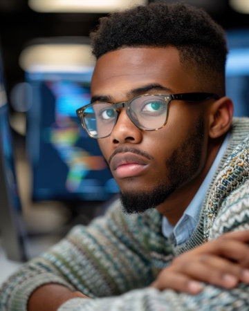 Capture the excitement of young minds mastering coding! Showcase students actively engaged in a coding class, learning programming languages, web development, and essential tech skills  Their focused faces and innovative projects highlight the future of tech careers AI Generativeの素材