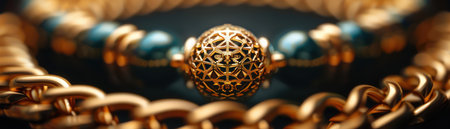 Immerse yourself in the rich heritage of Latin America through stunning jewelry Our collection showcases intricate designs and cultural adornments, crafted with exquisite artistry and traditional techniques Each piece tells a story, reflecting the vibrant culture and heritage of the region AI Generativeの素材