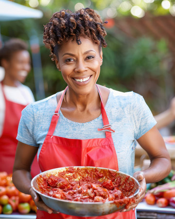 Celebrate Labor Day with a community picnic! Enjoy delicious food, exciting games, and great company at this fun-filled event for all ages Join the neighborhood gathering for a day of laughter, community, and delicious eats AI Generativeの素材