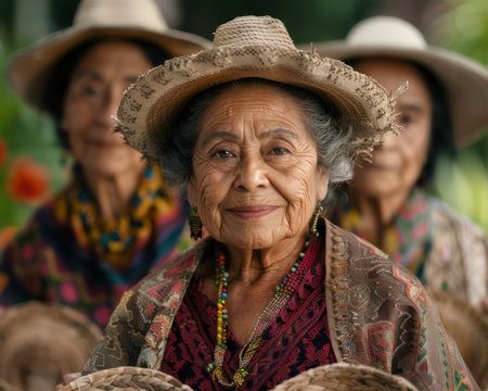 Immerse yourself in Hispanic Heritage Month! Explore a captivating cultural exhibition featuring rich artifacts and vibrant art, celebrating the history, traditions, and community of Latino cultures Discover the beauty and diversity of Hispanic heritage this month AI Generativeの素材
