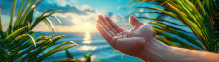 A manager celebrates Employee Appreciation Day with a high-five, showcasing positive reinforcement and team morale This image captures the joy of employee acknowledgment, demonstrating a supportive work environment where achievements are celebrated and employees feel valued AI Generativeの素材