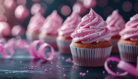 Join us for a delicious bake sale on World Cancer Day!  We&#39;re raising funds for vital cancer research with homemade treats and community spirit  Every bite helps us fight this disease  Come support our cause and enjoy some sweet treats! AI Generativeの素材