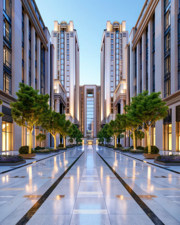 A vibrant Black History Month banner hangs proudly in a bustling city square, celebrating the rich contributions of Black culture and history The banner serves as a powerful visual reminder of the importance of cultural appreciation and understanding in urban spaces AI Generativeの素材