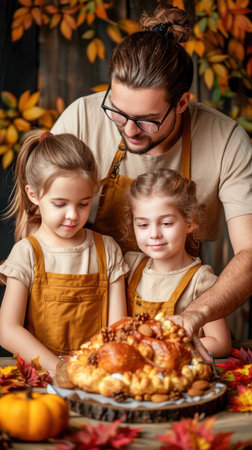 Capture Thanksgiving memories with a fun and festive photo booth! This article offers tips, props, and decorations for creating a perfect holiday gathering From DIY backdrops to silly costumes, find ideas to make your Thanksgiving photo booth unforgettable AI Generativeの素材