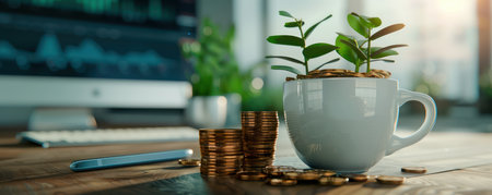 &quot;Financial Planning and Asset Allocation: A Visual Guide to Growing Your Wealth&quot; provides a clear and engaging visual guide to mastering financial planning and asset allocation Learn how to set financial goals, diversify investments, and achieve long-term wealth growth with easy-to-understand visuals and practical advice AI Generativeの素材