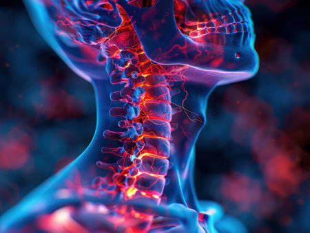 Suffering from neck pain? This guide provides comprehensive information on diagnosis, treatment options, and support resources for neck tension and pain relief Learn how to identify the cause of your discomfort and access effective solutions to manage your pain and regain mobility AI Generativeの素材