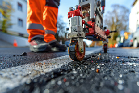 Achieving a smooth and durable road surface requires meticulous planning Our precise road construction surveying and asphalt expertise ensure optimal material usage We utilize advanced techniques to analyze the terrain, allowing us to plan material requirements accurately and create a high-quality, long-lasting road AI Generativeの素材