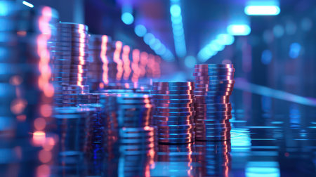 This image illustrates the path to financial stability through a balanced budget It highlights the importance of careful allocation of funds and responsible spending to achieve long-term financial growth By meticulously planning and tracking your budget, you can stay on course for a secure and prosperous future AI Generativeの素材