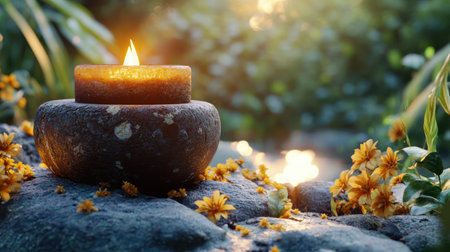 Unwind and rejuvenate with ancient healing practices Explore traditional therapies that offer relief and wellness through nature's remedies Embrace holistic approaches to achieve a balanced and vibrant state of mind, body, and spirit AI Generativeの素材