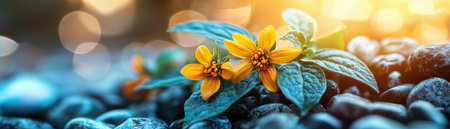 Embrace the transformative power of nature with innovative alternative medicine techniques Unleash your body's innate healing abilities through holistic practices, fostering deep wellness and a harmonious connection with nature Discover a path to vibrant health and vitality AI Generativeの素材