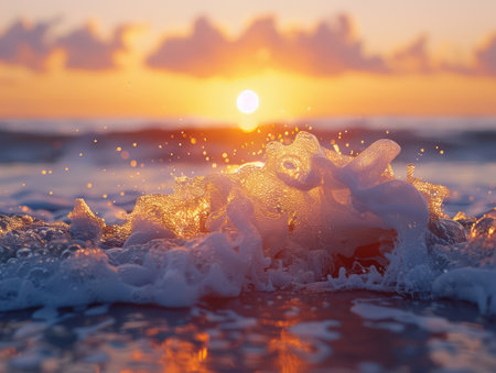 Escape to sun-drenched paradise! Discover breathtaking beaches, serene seascapes, and warm coastlines Find the perfect beach destination for relaxation and adventure Let the sun's warmth and the ocean's rhythm transport you to a blissful getaway AI Generativeの素材