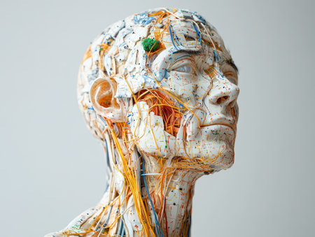 Unlock the healing potential of acupuncture! This visual guide reveals the power of specific points on your body, offering targeted relief for various ailments Explore the benefits of each point and learn how acupuncture can effectively address your health concerns AI Generativeの素材