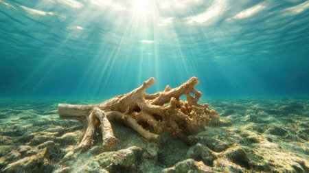 Coral bleaching is a stark warning of the urgent need to protect our oceans Rising temperatures and pollution are devastating coral reefs, crucial ecosystems that support marine life and coastal communities Urgent action is needed to promote ocean conservation and sustainability, safeguarding these vital underwater wonders for future generations AI Generativeの素材