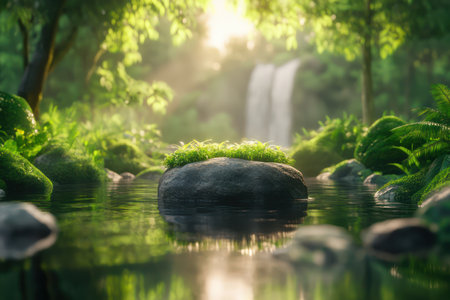 This calming wellness routine combines relaxation and core strengthening exercises to help you achieve both inner peace and a slimmer stomach Discover a holistic approach to wellness that rejuvenates your body and mind, leaving you feeling balanced and energized AI Generativeの素材