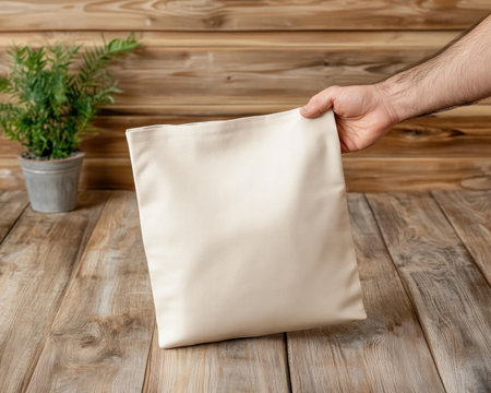 This minimalist tote bag is sleek and modern, perfect for everyday use Its clean design and spacious interior easily hold your essentials Made for durability and reusability, it's great for shopping, work, travel, or school Stylish and versatile, it's easy to carry and adds a touch of sophistication to any AI Generativeの素材