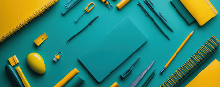 Embrace sustainability and style with our eco-friendly school supplies Crafted from recycled and organic materials, these vibrant stationery items boast minimalist designs Perfect for students and professionals, our eco-conscious options promote a greener lifestyle without sacrificing aesthetics AI Generativeの素材
