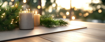 Transform your home into a warm and inviting haven for holiday gatherings Embrace the cozy ambiance of candlelight and festive greenery, while infusing your d cor with a spirit of gratitude This guide offers tips and inspiration for creating a space that celebrates both the season and the joy of giving AI Generativeの素材