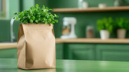 Embrace a zero-waste lifestyle with our sustainable kitchen compostable packaging Crafted from eco-friendly materials, our solutions help you reduce waste and minimize your environmental footprint Enjoy peace of mind knowing your packaging will decompose naturally, leaving no harmful residue behind AI Generativeの素材