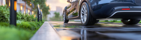 Embrace the future of mobility with electric vehicle charging stations Enjoy clean energy, zero emissions, and eco-friendly transportation Discover fast charging, smart technology, and sustainable living Join the EV revolution for a greener, cleaner future AI Generativeの素材