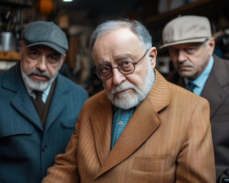 Immerse yourself in the heart of tradition with a tour group visit to a local artisan's workshop Witness the meticulous artistry of heritage clothing tailoring, as skilled hands bring age-old techniques to life A glimpse into the world of traditional craftsmanship, leaving you with an appreciation for the dedication and AI Generativeの素材