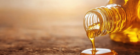 Experience the classic comfort of golden syrup, pouring from its bottle with a sticky sweetness This homemade treat is perfect for drizzling over pancakes, waffles, and desserts Its rich, golden glow and dripping texture create a delicious indulgence you'll crave AI Generativeの素材