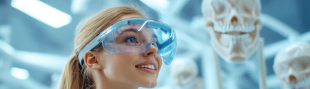 Imagine seeing your future smile before a single tooth is touched This revolutionary technology allows dentists to use augmented reality to showcase the potential outcome of dental procedures By overlaying virtual images onto real-time views, patients can visualize their transformed smiles, making informed decisions and enhancing the overall dental care AI Generativeの素材