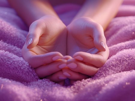Unwind and rediscover tranquility with our soothing massage and reflexology treatments Gentle, calming techniques melt away stress, leaving you deeply relaxed and rejuvenated Experience the transformative power of touch and find peace within AI Generativeの素材