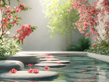Escape to tranquility with a calming spa reflexology session Our expert therapists use foot massage to promote relaxation and well-being Experience stress relief, improved circulation, and enhanced overall wellness through this ancient practice AI Generativeの素材