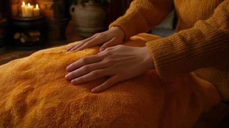 Indulge in deep relaxation with our soothing massage and reflexology treatments Our skilled therapists use gentle touch to promote wellness and balance, leaving you feeling refreshed and rejuvenated Book your appointment today and experience the transformative power of touch AI Generativeの素材
