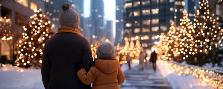 This holiday season, spread festive kindness through thoughtful gestures Embrace the heartwarming joy of giving, creating a spirit of generosity that extends beyond the holidays Share the warmth and happiness with everyone, creating a world filled with kindness and joy AI Generativeの素材