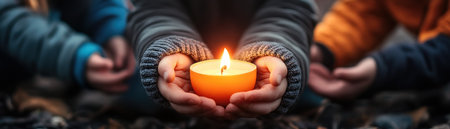 Embrace the holiday spirit by spreading joy and warmth through acts of kindness Share your cheer with others, creating cherished memories and experiences that embody the true meaning of the season Let acts of kindness be your guiding light, illuminating the path to a joyful and meaningful holiday AI Generativeの素材