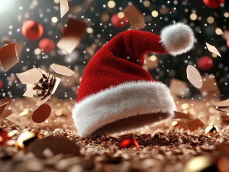 Holiday cheer is more than just decorations; it's about community Gatherings filled with festive joy bring neighbors together, spreading warmth and renewed hope As we embrace the spirit of the season, we celebrate the unifying power of shared happiness AI Generativeの素材