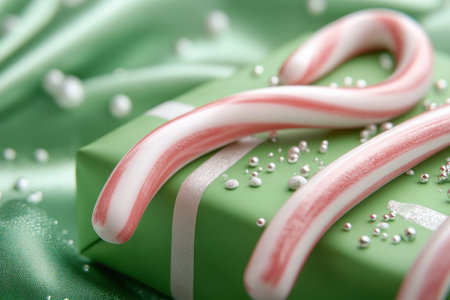 Elevate your holiday gift wrapping with festive candy cane accents! Discover creative ways to use candy canes for a touch of whimsy and charm From wrapping suggestions to unique styles, this guide will help you create stunning Christmas presents that are both beautiful and memorable AI Generativeの素材