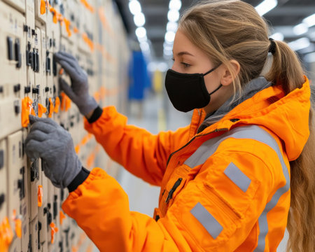 This guide details essential switch maintenance for safe and reliable operation in industrial and commercial settings It covers visual inspections, operational testing, and meticulous documentation to prevent downtime and hazards Learn best practices and safety protocols for optimal switch performance through regular inspections and preventative maintenance AI Generativeの素材