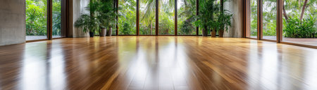 Transform dull floors into stunning showpieces with our eco-friendly floor polishing services Expert artistry and sustainable solutions deliver sleek textures, bold finishes, and long-lasting shine Enhance your home or business's beauty and value with our meticulous maintenance, reflecting your commitment to eco-conscious living AI Generativeの素材