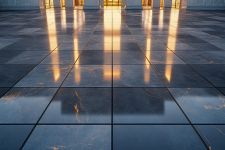 Transform your floors with our exceptional polishing services We deliver seamless, high-gloss finishes using durable coatings and bold textures Expert floor maintenance and restoration for commercial and residential spaces ensure long-lasting beauty and durability Experience the difference of professional artistry AI Generativeの素材