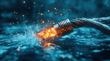 Expert cable repair artistry restores seamless conductivity and long-term reliability Precision techniques restore damaged wires, ensuring optimal electrical performance and preventing future failures Our advanced methods guarantee flawless signal transmission and extend the lifespan of your valuable cables, specializing in superior conductivity AI Generativeの素材