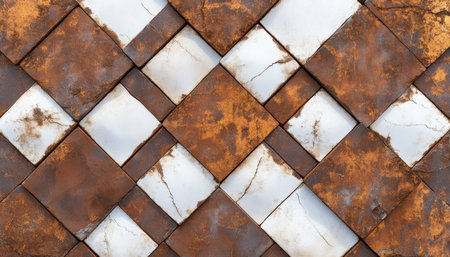 We restore damaged tiles, expertly repairing and revitalizing their original beauty Our artistic tile restoration services bring back bold finishes and seamless textures, using masterful techniques to enhance aged tiles Concept images showcase our exceptional artistry and repair work AI Generativeの素材