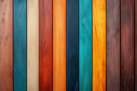 Unlock vibrant, modern aesthetics with bold color wood staining techniques Our expert guide reveals innovative artistry, seamless finishes, and professional results Explore unique styles and breathtaking color transitions, transforming your wooden furniture with expert-level staining Discover the artistry of wood AI Generativeの素材