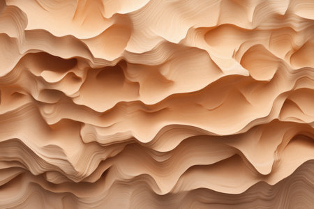 Transform your garden with artistic clay soil patterns Unique textured designs enhance aesthetics and functionality Innovative sculpting techniques create visually stunning, erosion-resistant formations Improve drainage and create captivating focal points while adding a touch of artistry to your landscape AI Generativeの素材