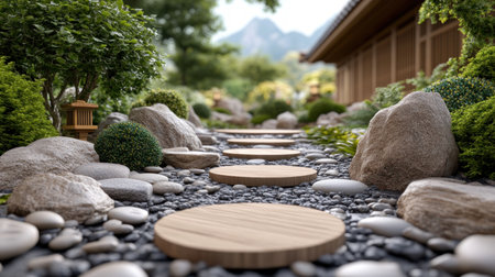 Transform your garden with artistic, functional clay soil designs Explore creative layouts and concepts for stunning landscaping Discover innovative ideas for visually appealing and practical garden spaces These unique decorative soil arrangements blend artistry and functionality, offering inspiring solutions for both aesthetic and practical gardening needs AI Generativeの素材