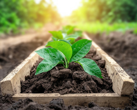 Transform your garden waste into nutrient-rich compost with organic bins! Learn to build your own, reducing landfill waste and enriching your soil This eco-friendly method fosters a thriving garden, healthier plants, and a more sustainable lifestyle Simple DIY designs and practical tips make composting easy and rewarding AI Generativeの素材