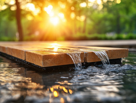 Learn efficient summer watering techniques for lush landscapes Master seasonal hydration strategies to optimize plant health and conserve water during hot months Discover effective methods to reduce waste and maintain vibrant greenery Improve your garden's resilience with these essential tips AI Generativeの素材