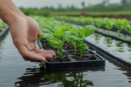 Ensure a thriving summer garden with smart irrigation Optimize water usage for lush plant growth, conserving resources while maximizing your vegetables, flowers, and herbs' potential Discover innovative, sustainable solutions for a vibrant garden throughout the hottest months Achieve exceptional results with efficient water management AI Generativeの素材