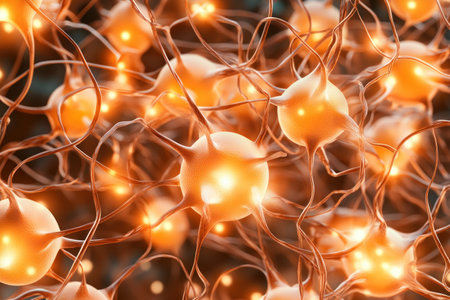 Real-time brain imaging reveals the positive impact of autism therapies Visualizations show how interventions strengthen neural pathways, boosting cognitive function and communication These images demonstrate the potential of innovative treatments to improve the lives of individuals with autism spectrum disorder AI Generativeの素材