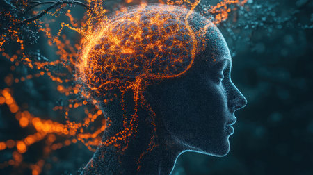 Unleash your brain's full potential with natural supplements! Vibrant visuals demonstrate how omega-3s boost neuronal connections and cognitive function Discover the science-backed power of nature for sharper minds and enhanced mental clarity achieving optimal brain performance through natural cognitive enhancement AI Generativeの素材